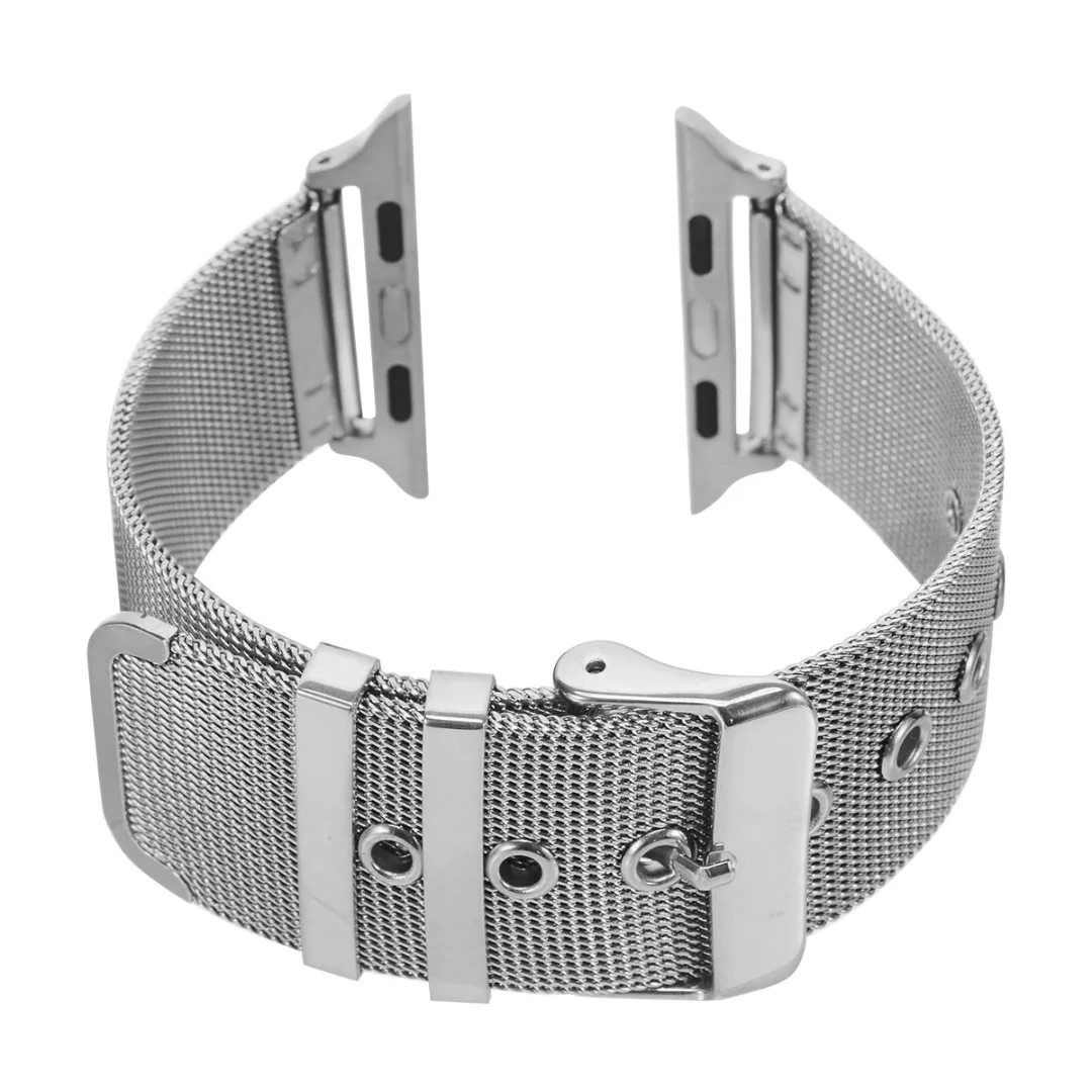 Shellhard 1 шт. Нержавеющая сталь ремешок для наручных часов iWatch Apple Watch 1/2/3/4 браслет ремешок для наручных часов Apple Watch 38/40/42/44 мм