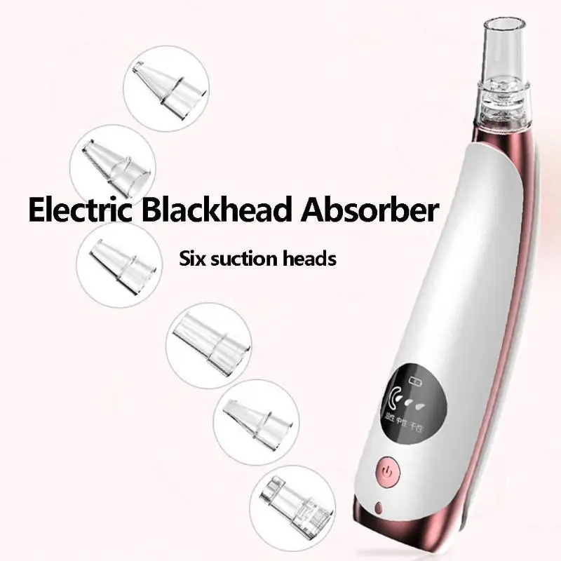 

Adjustable Electric Blackhead Remover Vacuum Suction Pore Cleaner Face Deep Pore Acne Skin Care Device Facial Dirt Beauty Tool