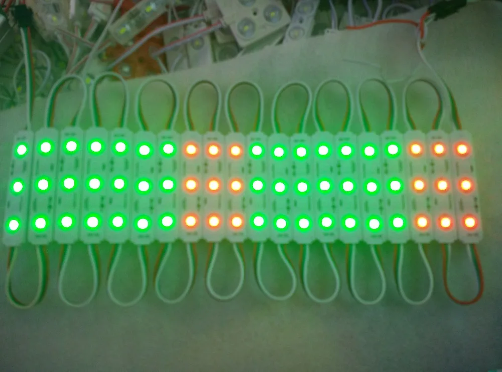 2811 светодиодный модуль пикселей водонепроницаемый 12 В Полноцветный 3 s 5050 SMD RGB