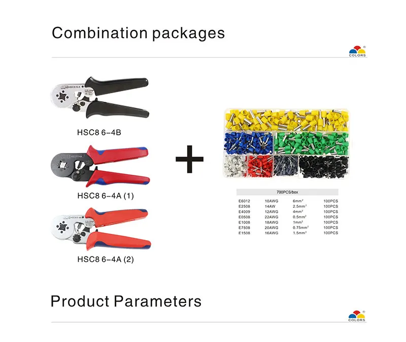 Цвета обжимной провода инструмент обжимные плоскогубцы инструменты Zange Alicate Multifuncional Alicate Crimpador Alicates Electricista Pinces