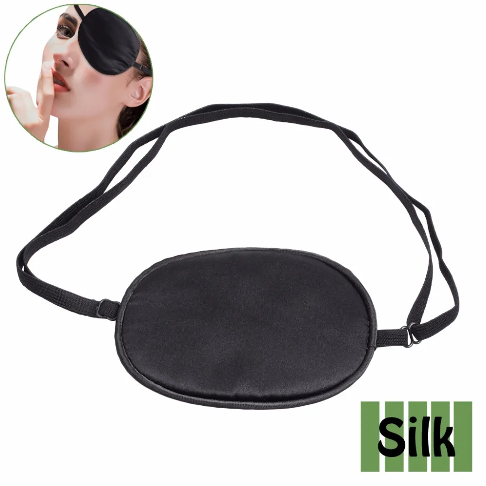 Pure Silk Amblyopia Eye Patches Adult Occlusion Medical Lazy Eye Patch