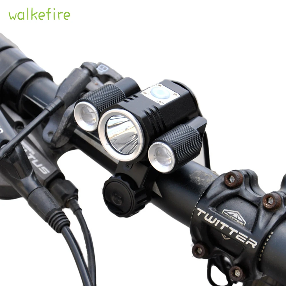 Soporte Para Luz De Bicicleta Wresetly - 2 Unidades, Color Negro, Plástico Resistente - Adaptador Para Instalar Linterna Frontal En El Manillar - Fácil Montaje Y Desmontaje