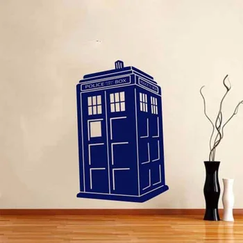 

Tardis - Dr Who - Wall Decal Vinyl Room Police The Box 22X36inch