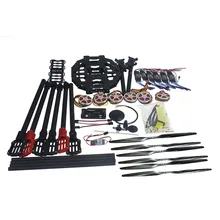 Quadcopter Drone Aircraft Kit Tarot FY690S Frame 750KV Motor GPS APM 2.8 Flight Control No Battery Transmitter F07803-B