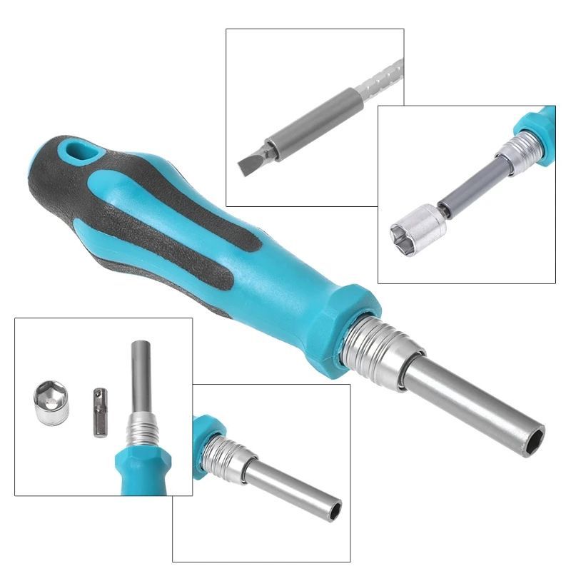 Screwdriver Bit Set Torx Cross Head Slotted Philips Hex Power Driver Screw Gun
