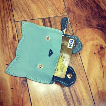 

DIY leather craft cute cat cover eye small coin bag cutting die kinfe mould hand punch tool