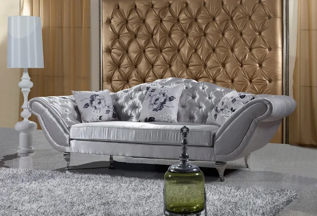 Chesterfield Antique Fabric Sofa 3 Seater Country Chesterfield Antique Fabric Sofa 3 Seater Country Style Living Room