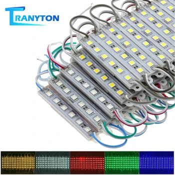 

LED Module DC12V 5050 6 LEDs Waterproof Advertisement Design DIY LED Module String For Outdoor Advertising Lightbox 20PCS/Lot