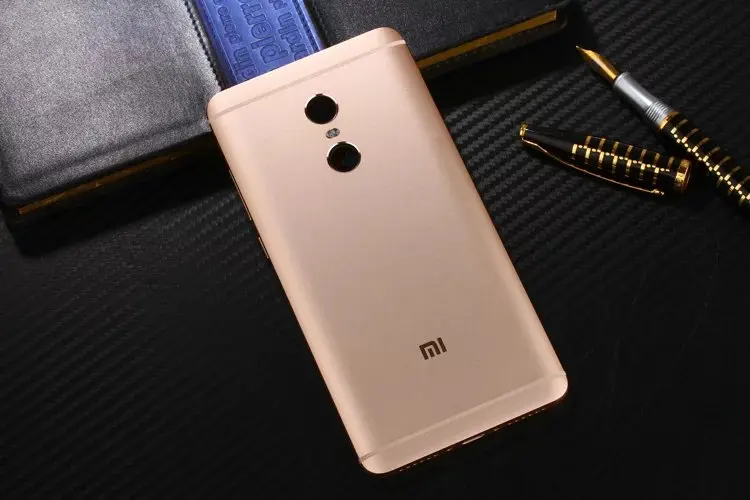 Золотистый Корпус телефона, для Xiaomi Redmi Note 4 Чехол, запасные части, Металлическая Задняя крышка батареи, чехол для Redmi Note4 - Цвет: Золотистый