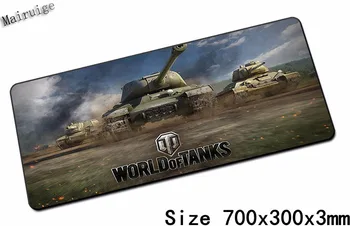 

Mairuige Free Shiping 800x300 Big Size Lock Edge Gaming Mouse Pad Non-slip Table Laptop Mouse Mats for Tank of World Table Mats