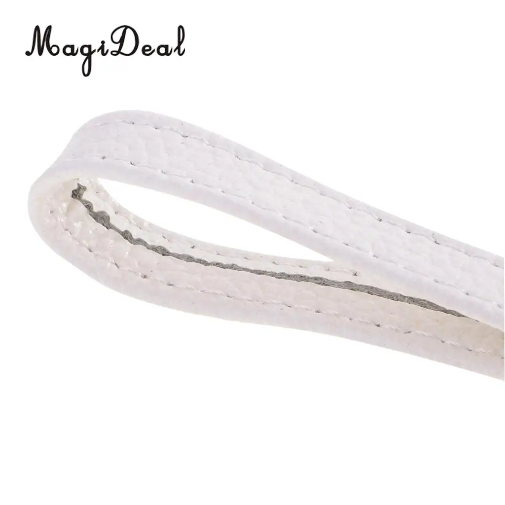 MagiDeal Simple Strap Design Genuine Leather Wristlet Wrist Bag Strap Replacements For Clutch Purse Handbags Parts