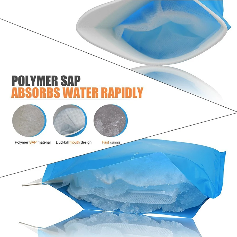 10 упаковок мочи мешок 600 мл супер абсорбирующий герметичный аварийный мешок для дорожного варенья путешествия рвота супер абсорбирующий
