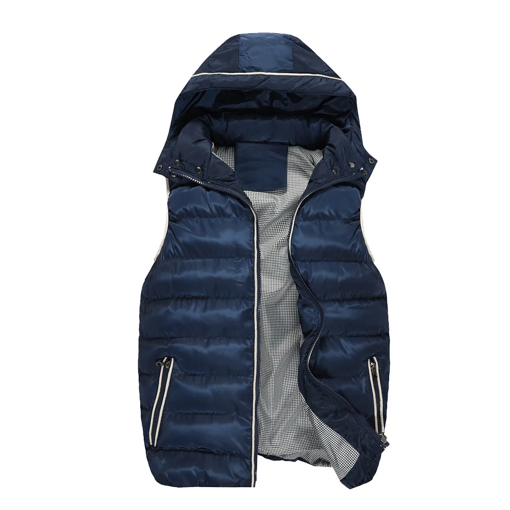 Buy Fashion Men's Hoodies Vest Coat 2016 Winter Men