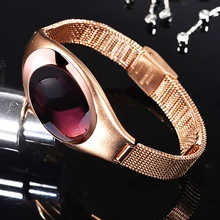 Smart Band Android IOS Z18 крови Давление монитор сердечного ритма наручные часы роскошные часы женщины подарок