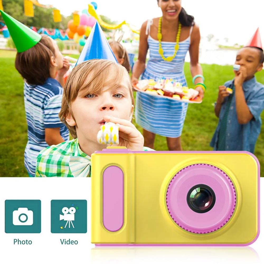 Цифровая камера обучающая мини цифровая фотокамера фотография подарок на день рождения крутая детская камера для детей