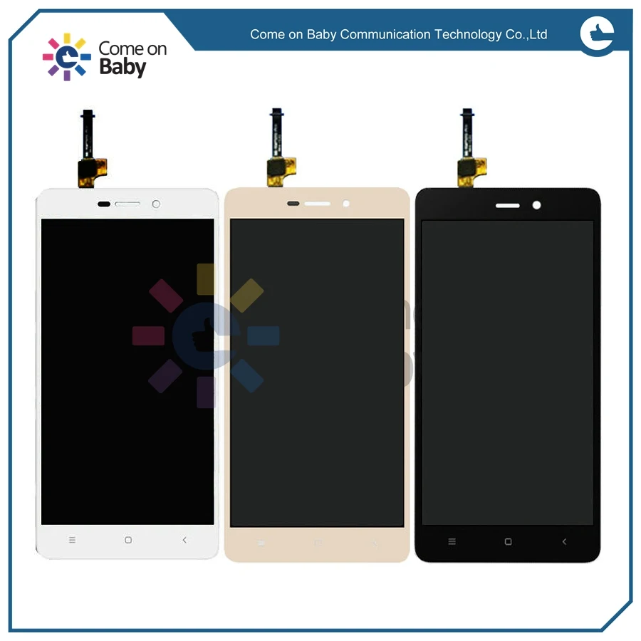 XIAOMI0015 Black White Gold LCD+TP for Xiaomi Redmi 3 Redmi3 LCD Display+Touch Screen Digitizer Glass Sensor Replacement (1)