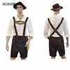 Costumes d'oktoberfest pour hommes, Costumes traditionnels de bière allemande, bavière, pour Halloween, vêtements de fête ► Photo 2/3