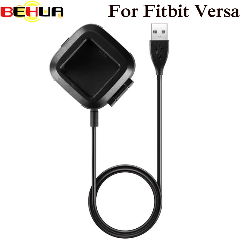 

1m USB Charging Cable Cradle Station for Fitbit Versa Smart Watch High Quality Replacement USB Charger Dock With Cable Accessory