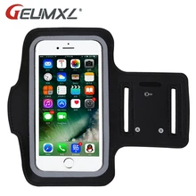 GEUMXL Спорт, бег, тренажерный зал чехол для телефона на руку чехол сумка для iPhone 5 6 Plus фотоаппаратов моментальной печати 7 s 8 плюс Водонепроницаемая повязка телефон крышка ремня безопасности