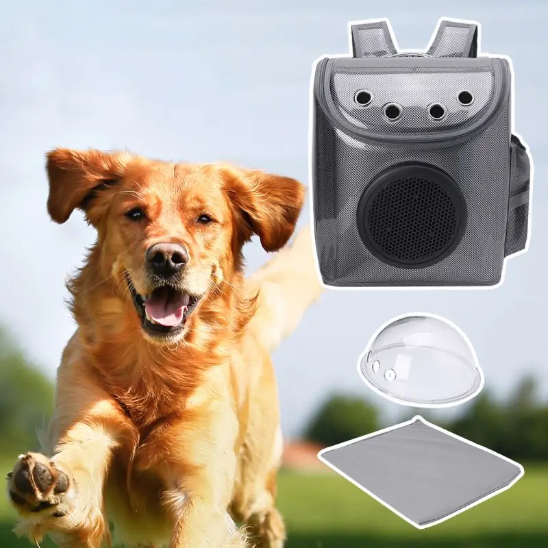 THINKTHENDO астронавт Pet для собак, кошек, щенков рюкзак для переноски дорожная сумка космическая капсула дышащая