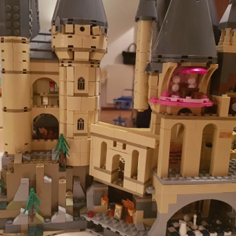 Новое Гарри Волшебный Замок Хогвартс подходит Гарри Поттер замок создатель города конструкторных блоков, Детские кубики малыш 71043 детские игрушки "Сделай своими руками" подарок