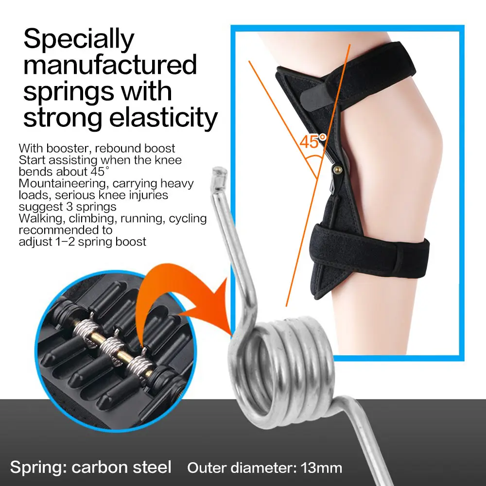 1 пара поддержка суставов наколенники отскок мощность ноги наколенник поддержка Ortofit стабилизатор Joelheira power Lift Fitnes спортивные