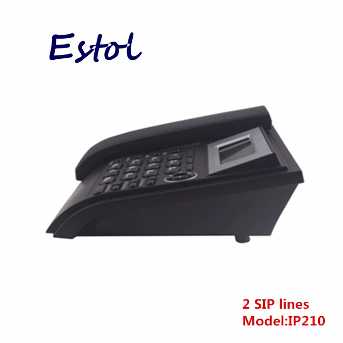 Free Shipping 2 Sip line VoIP IP Phone,IAX2 account, Asterisk elastix