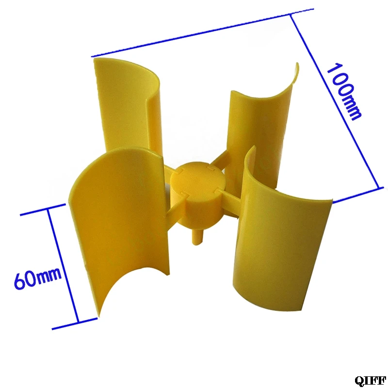 Мини ветряная турбина лезвие вертикальной оси микро-лопасти генератора небольшой набор Mar28