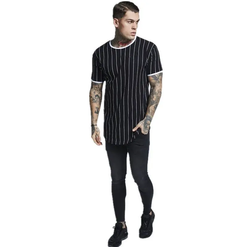 Men T shirt Short sleeved Mens Top Tee (3)