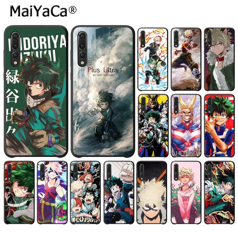 

MaiYaCa Anime My Hero Academia deku and bakugou no Hero Phone Case for Huawei P20Lite P10 Plus Mate9 10 Mate10 Lite P20 Pro