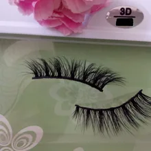 Новинка 1 пара 3D ручной работы толстые норковые ресницы натуральные накладные ресницы для красоты макияж Поддельные Наращивание ресниц 3D-L01