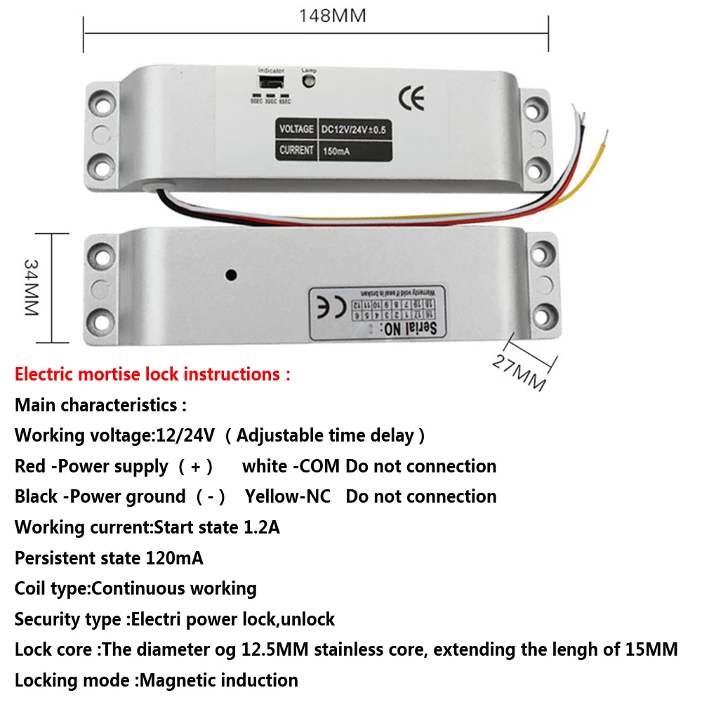 7 "RFID пароль видео телефон двери домофон камера 1000TVL + Электрический откидной Болт замок