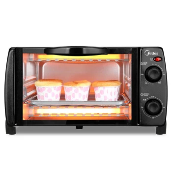 

LK1787 Home Mini Electric Oven 10L Double-layer Grill Pizza Toaster Oven with Timer Wide Temperature Control Stainless Steel