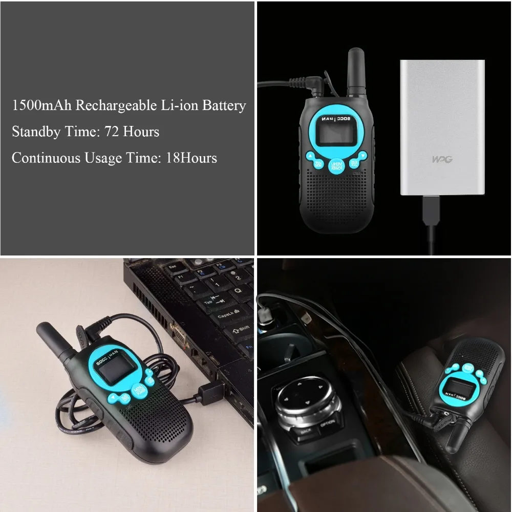 4pieces PMR446 walkie talke licence free kids two way radio 0.5W 8CH VOX Radio w/ privacy code &rechargeable battery 2 Pair 4pieces PMR446 walkie talke licence free kids two way radio 0.5W 8CH VOX Radio w/ privacy code &rechargeable battery 2 Pair