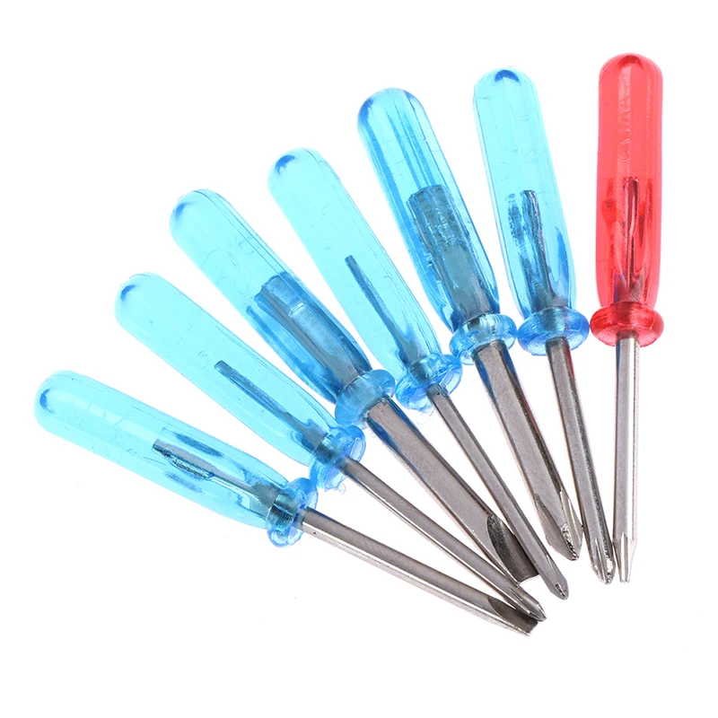 

7pcs Phillips Slotted Cross Word Head Five-pointed Star Mini Screwdriver For IPhone Samsung Mobile Phone Laptop Repair Open Tool