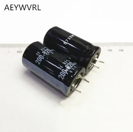 Электролитические конденсаторы 200V820UF 820 мкФ 200V 22*40 мм|Конденсаторы| |