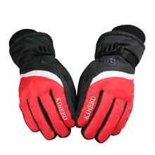 Зимние лыжные перчатки водонепроницаемые мотоциклетные зимние снегоход сноуборд лыжные перчатки теплые толстые перчатки