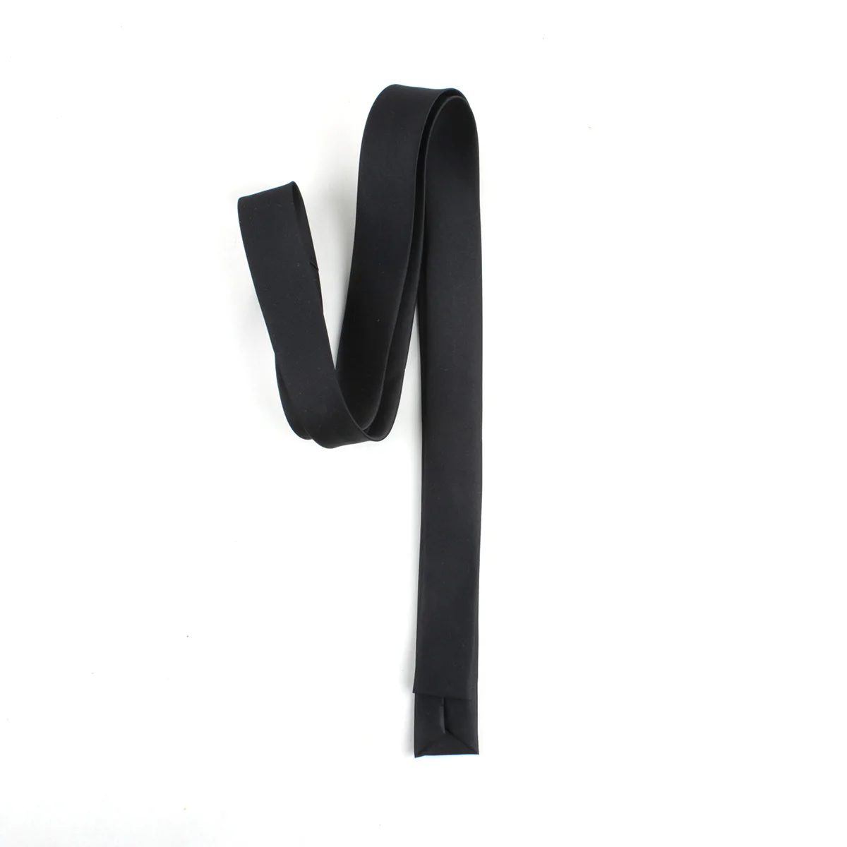 Узкий черный Однотонный женский галстук на шею стильный узкий галстук вечерние свадьба галстук Gravata 3,5 см