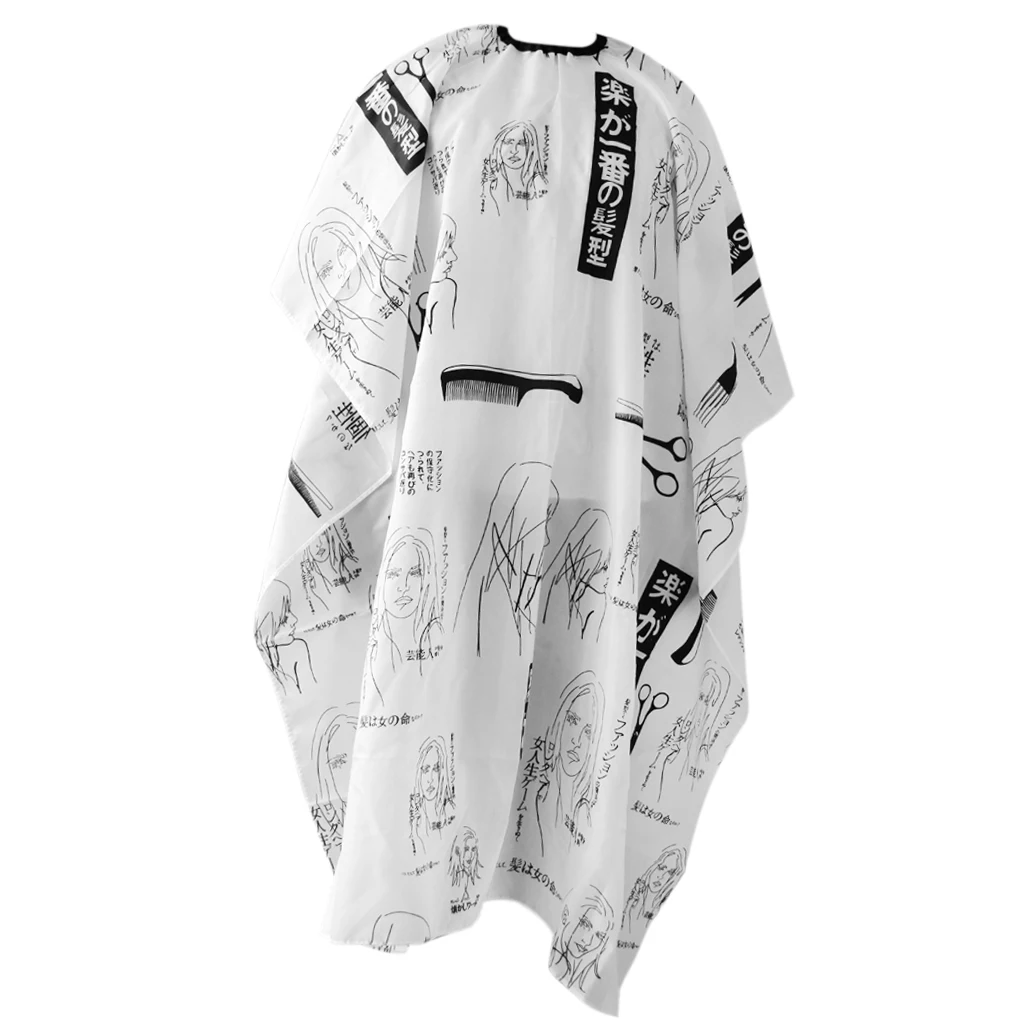 Salon Hairdressing Hair Design Cut Hairstylist Barber Gowns Cape Cloth - Makeup Tools & Accessories