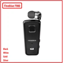 Fineblue F980 мини беспроводные наушники-вкладыши с микрофоном гарнитура Мини Bluetooth наушники с поддержкой вибрации IOS Android