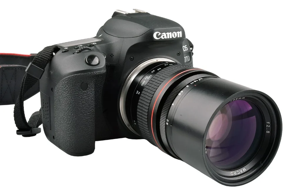 135 мм F2.8 телефото объектив с фиксированным фокусным расстоянием для Canon 6D 6DII 7DII 77D 760D 800D 70D 80D 5DIV 5diii Nikon D3400 D5300 D760D камеры