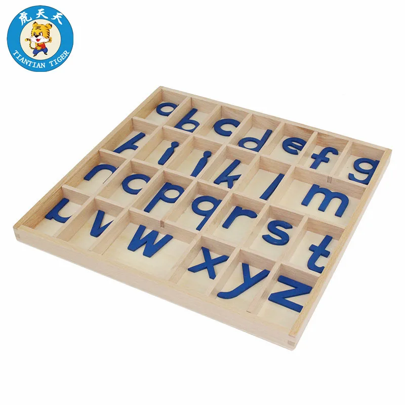 Монтессори дети игрушки обучения Образование игры Дошкольное обучение Материал деревянные игрушки Letter Box
