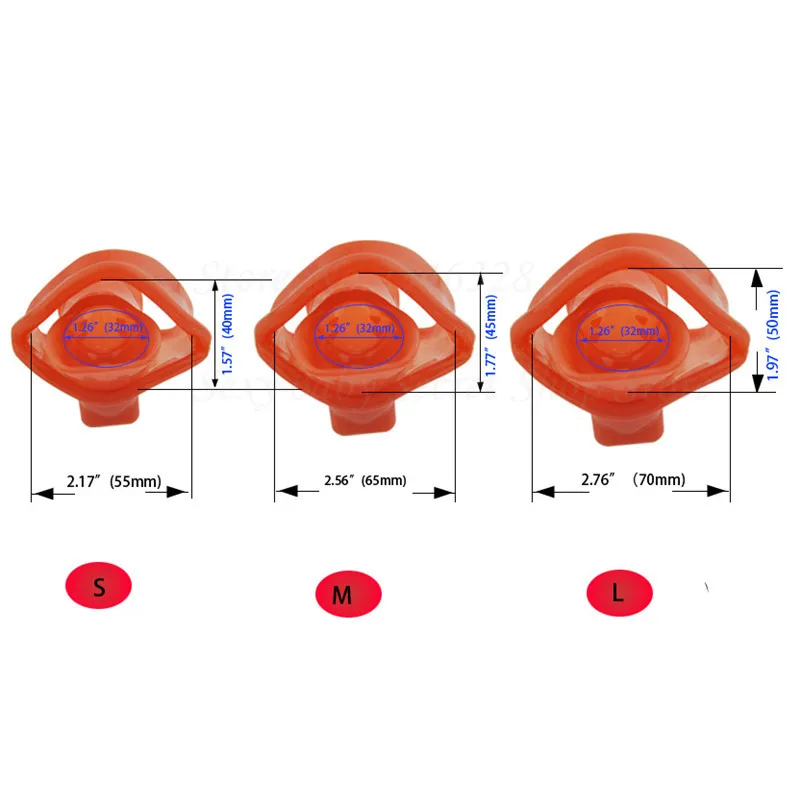 New Soft Silicone Male Chastity Device Barbed Cock Cage Penis Lock Chastity Belt Penis Rings Fetish Slave Sex Toys For Men