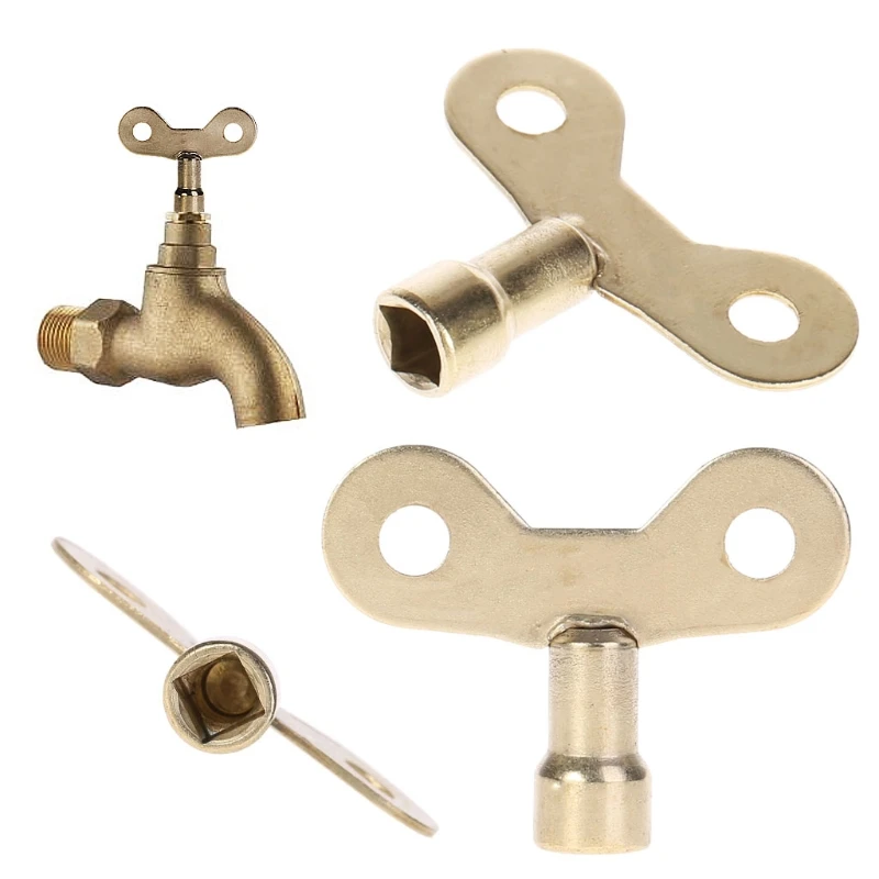 

Radiator Keys Plumbing Bleeding Key Solid Water Tap For Air Valve Plumbing Tool