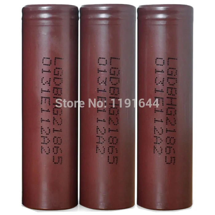 10 шт./лот подлинный аккумулятор 3,6 V 18650 INR18650 HG2 3000mAh High Drian 20A для LG