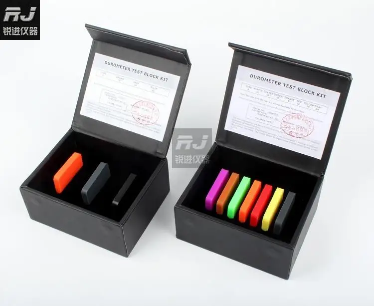 

(diamond card) A D type shore hardness block rubber hardness tester standard block plastic standard hardness block