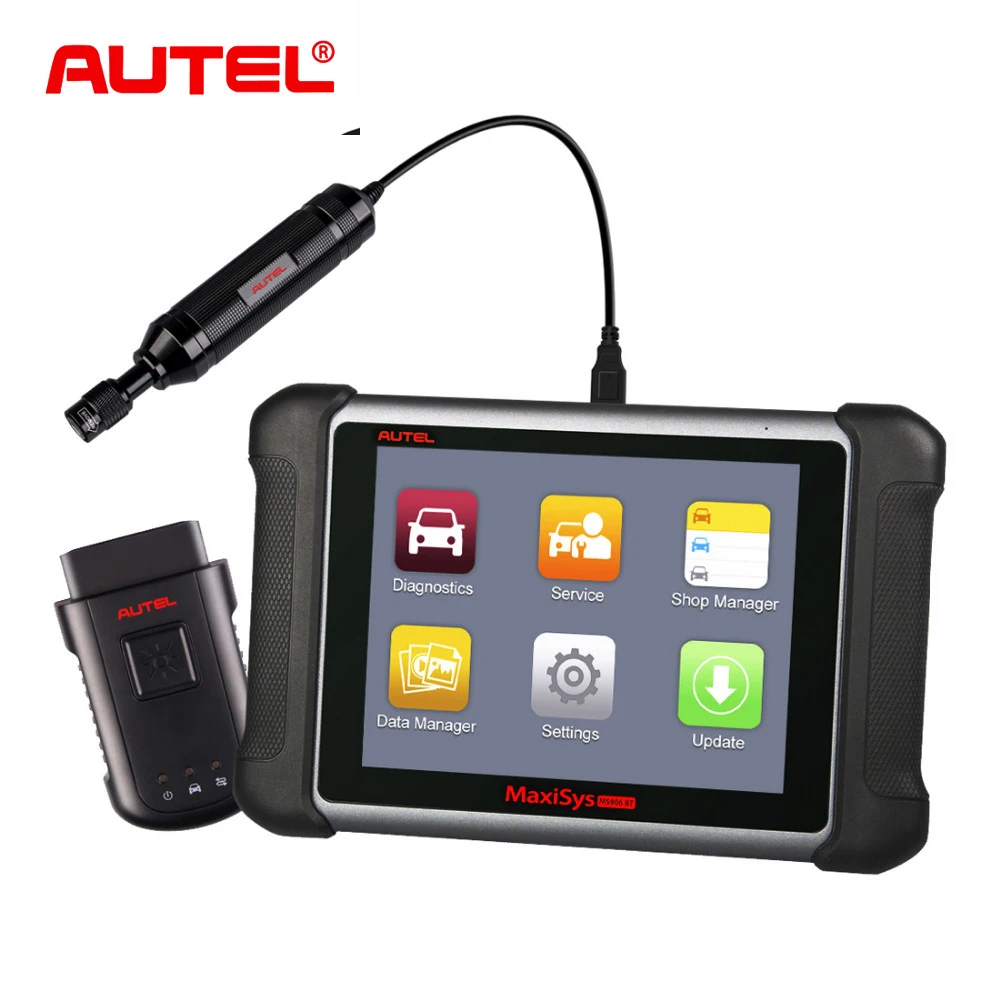 Autel MaxiSys MS906BT OBD2 автоматический сканер диагностический инструмент OBD 2 Автомобильный диагностический сканер Automotivo Automotriz PK MS906TS MK906