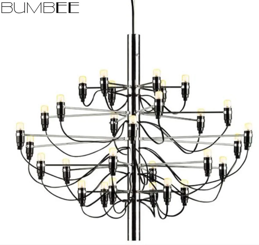 Fruits d'été argent or 18/30/50 têtes Art concepteur été fruits pendentif lumières salon salle à manger hôtel pendentif lampe|Lampes à suspension| | -