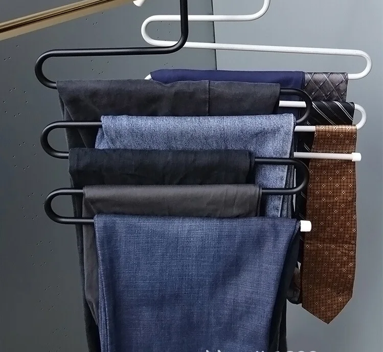 Free shipping Hot Sell Magic Trousers Hanger/rack Multifunction Pants