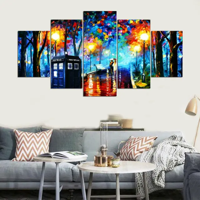 Modern Bingkai Gambar Hd Cetak Kanvas Pada Lukisan Dinding 5 Panel Modern Bingkai Gambar Hd Cetak Kanvas Pada Lukisan Dinding 5 Panel Untuk Ruang Tamu Cuadros Pecinta
